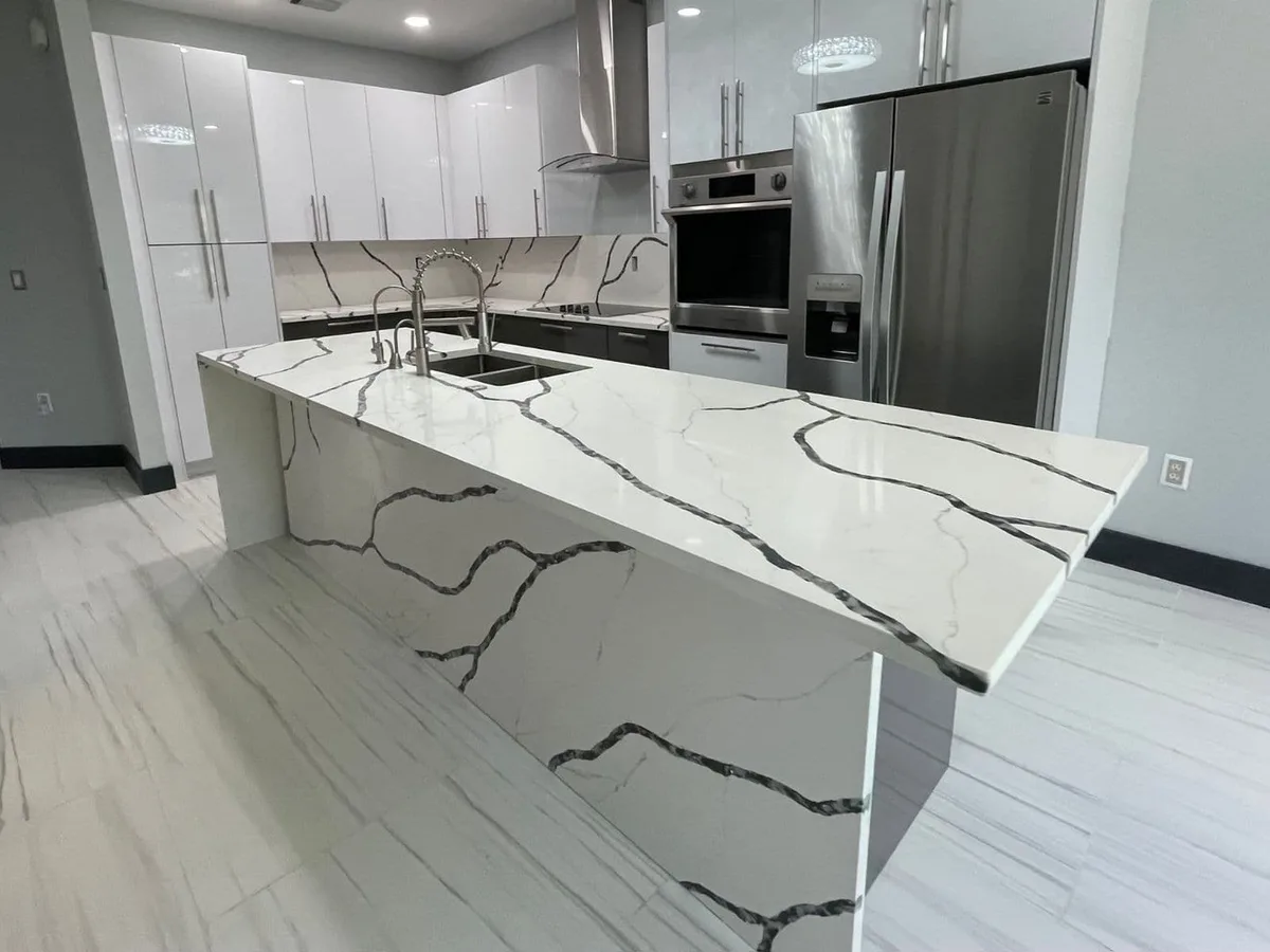 A kitchen remodel by JMC Improvements in Boca Raton