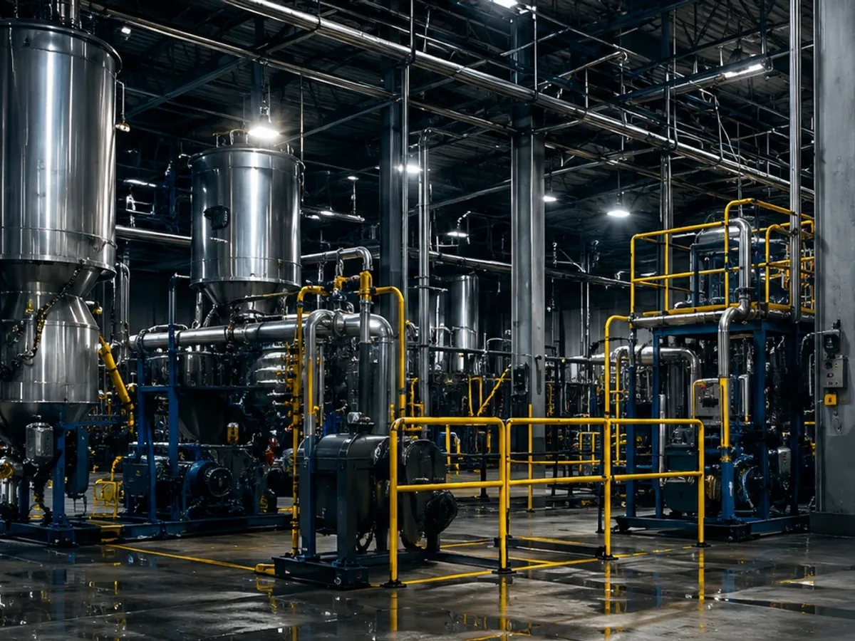 An industrial plant serviced by SFL Maintenance